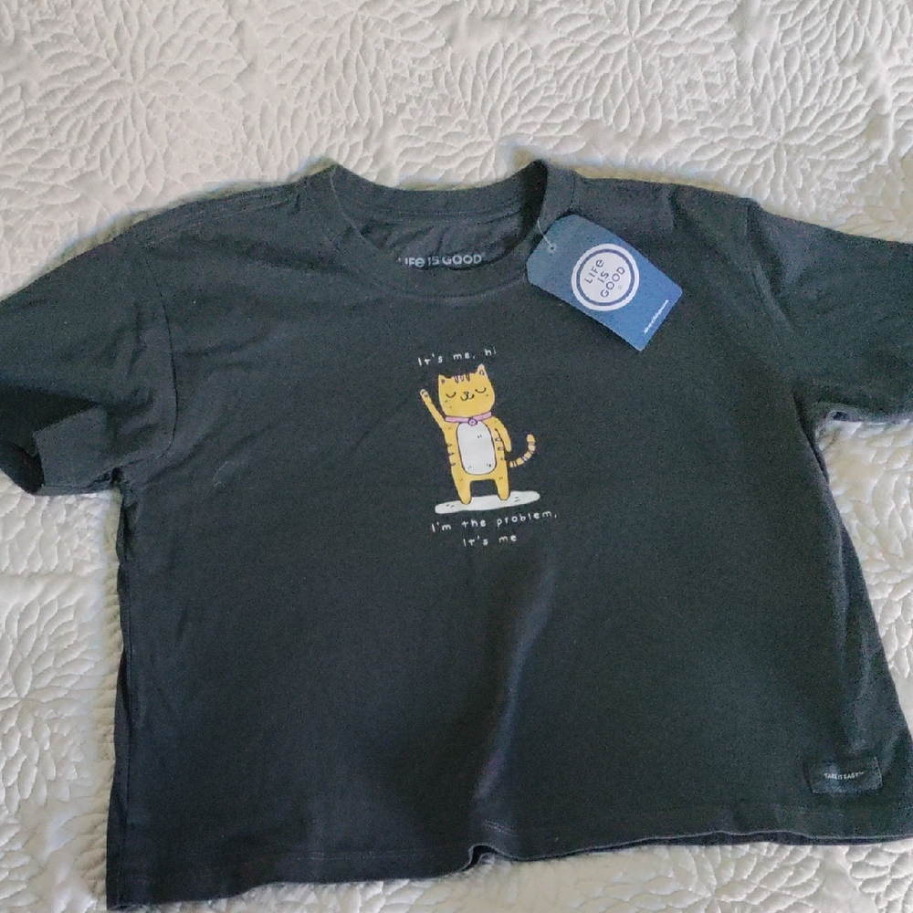 Life Is Good Women's Boxy Tee Medium